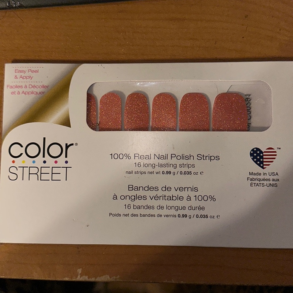 Color street real nail polish strips